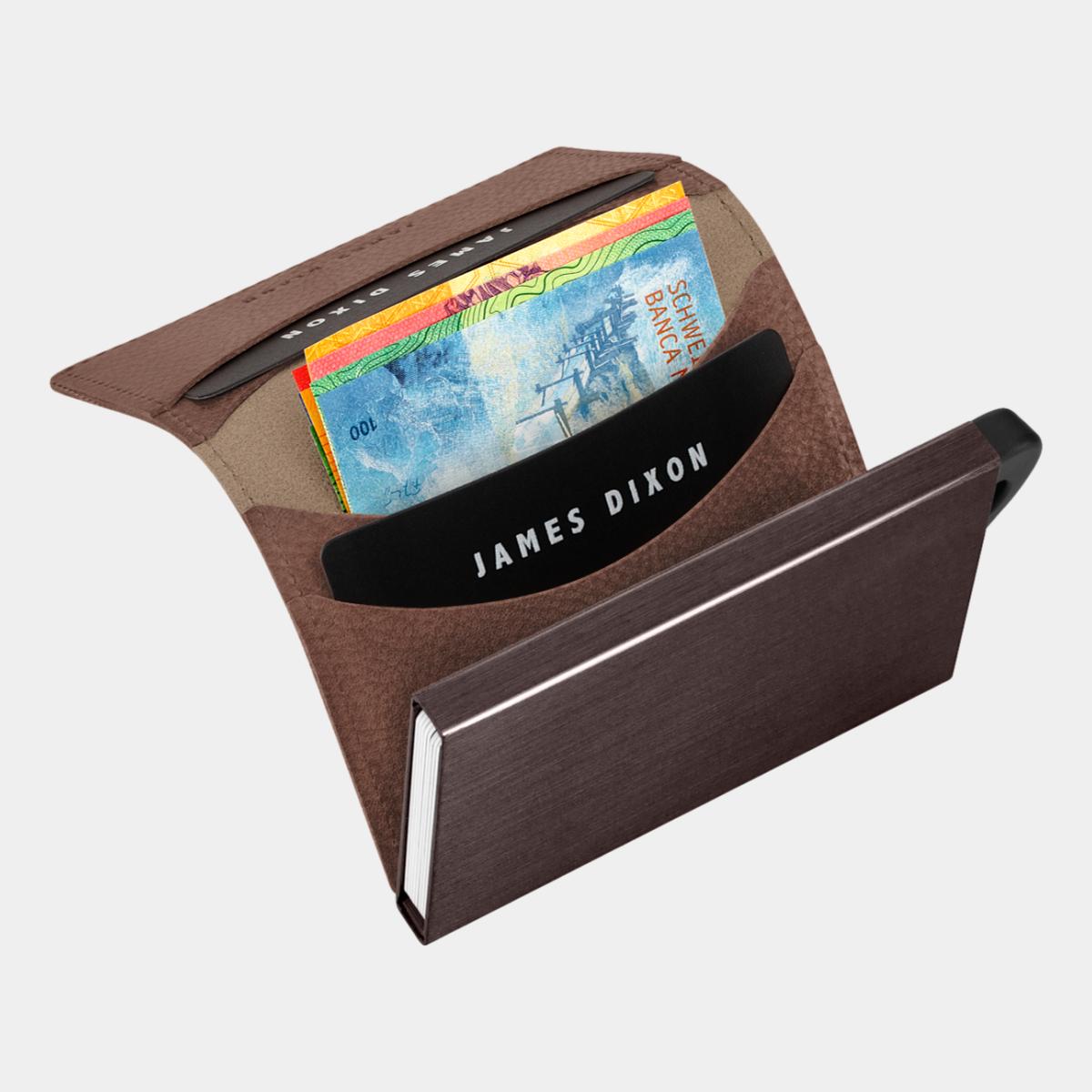 jd0178 james dixon puro grace havana brown wallet notes