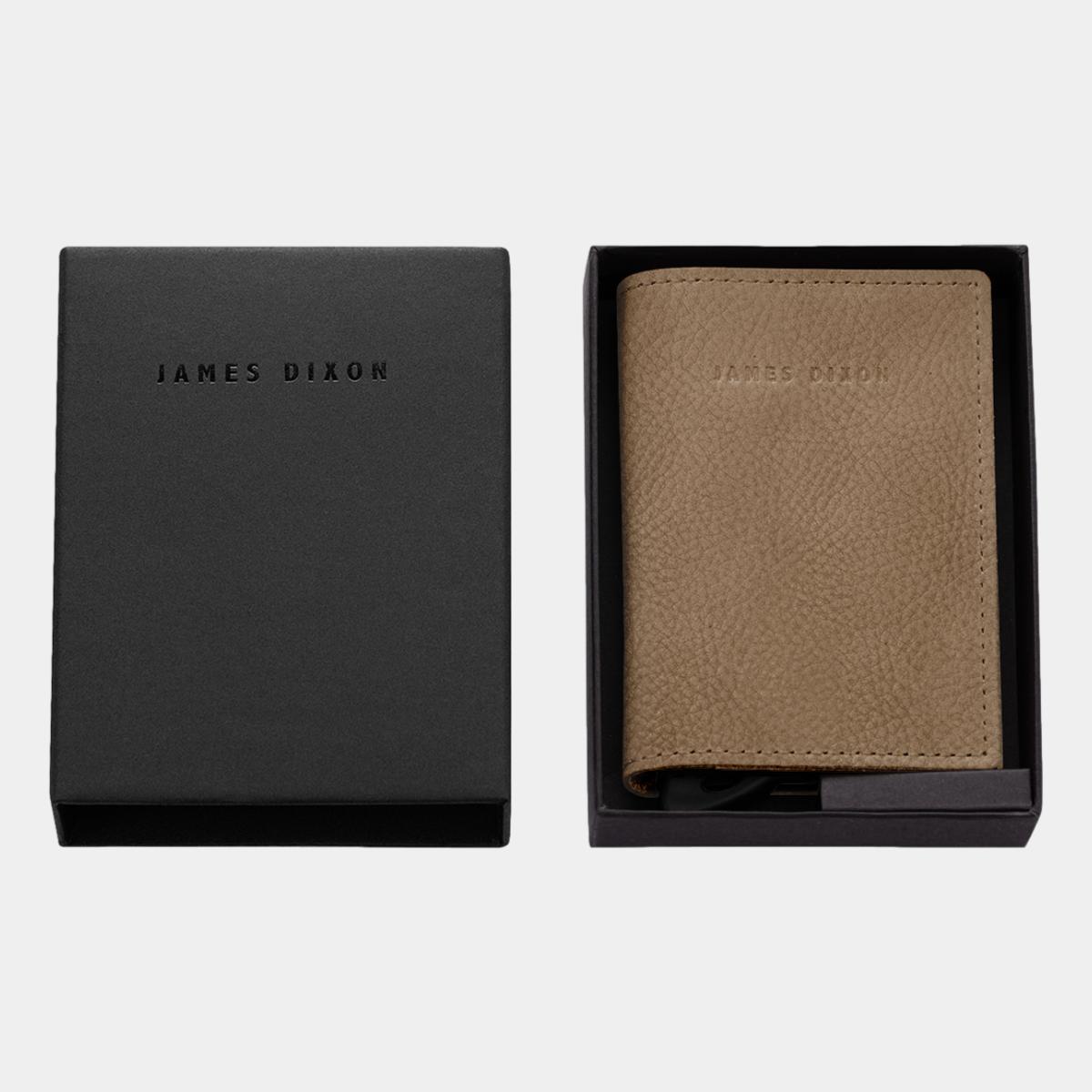 jd0179 james dixon puro grace taupe wallet box