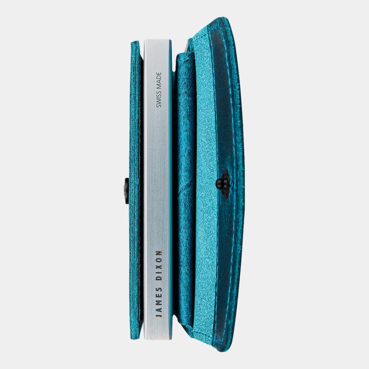 jd0184 james dixon grande raw blue coin pocket wallet side