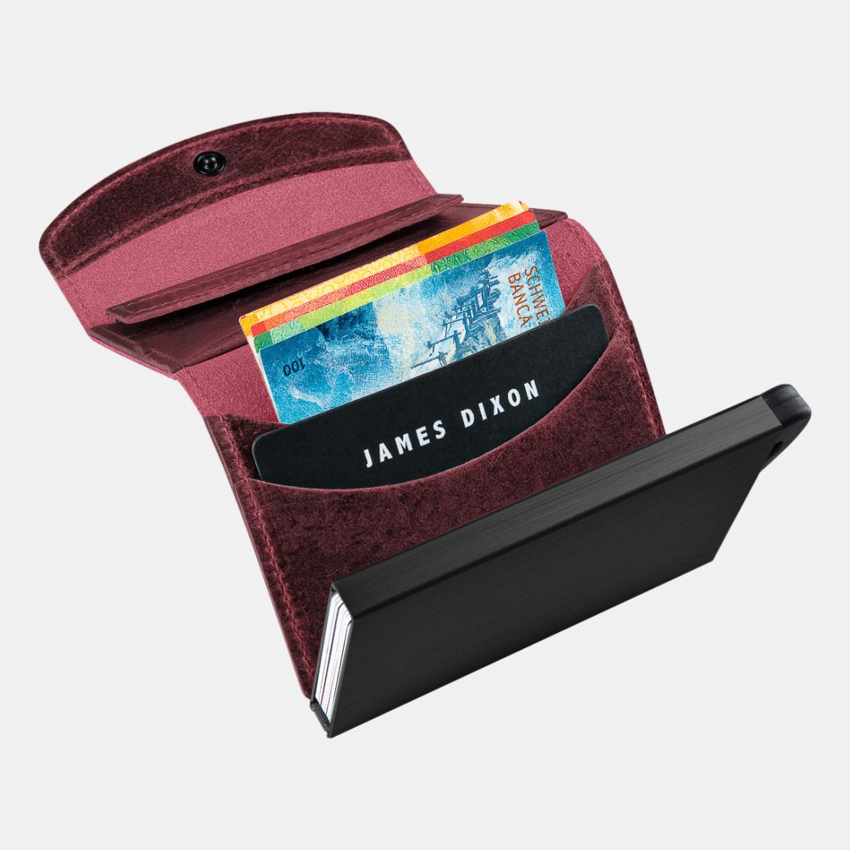 jd0185 james dixon grande raw red coin pocket wallet notes