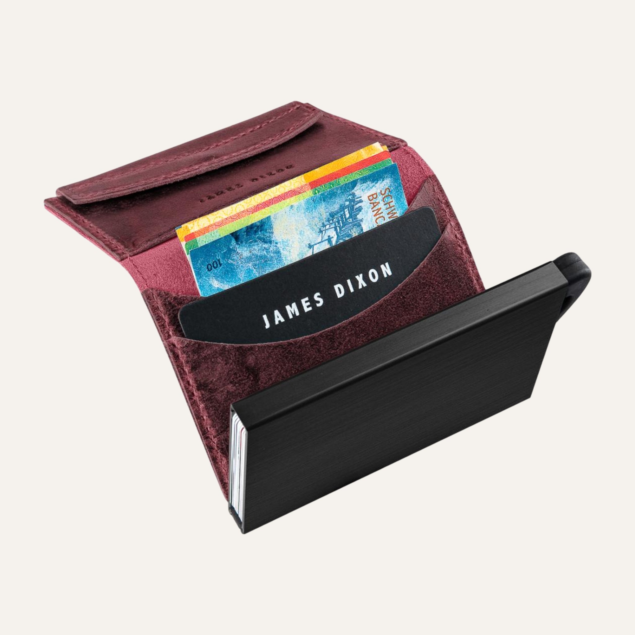 Red - Raw - Coin Pocket - Wallet