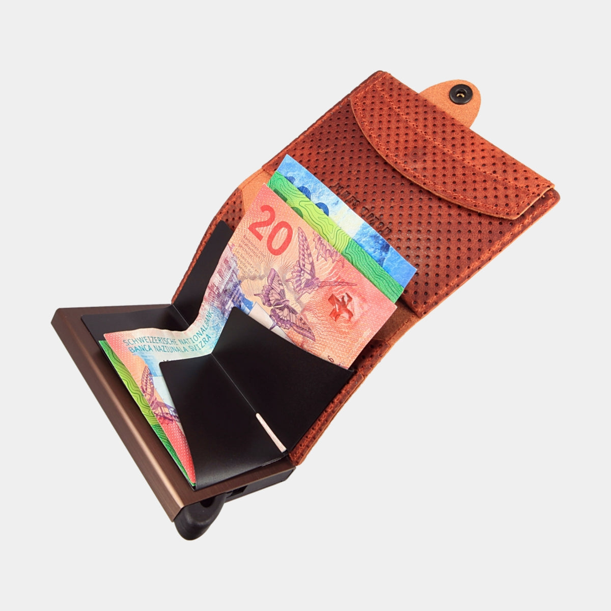 Rust - Racing - Coin Pocket - Snap - Wallet