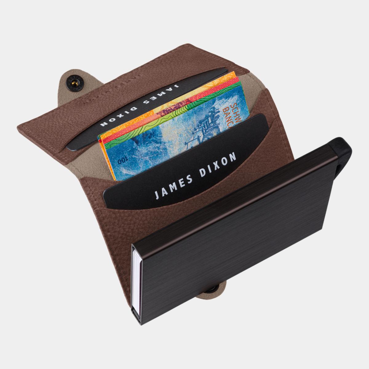 jd0205 james dixon boton grace cacao brown wallet notes