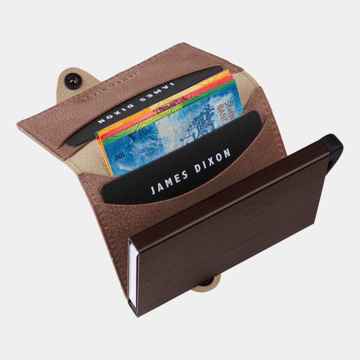 jd0206 james dixon boton grace havana brown wallet notes