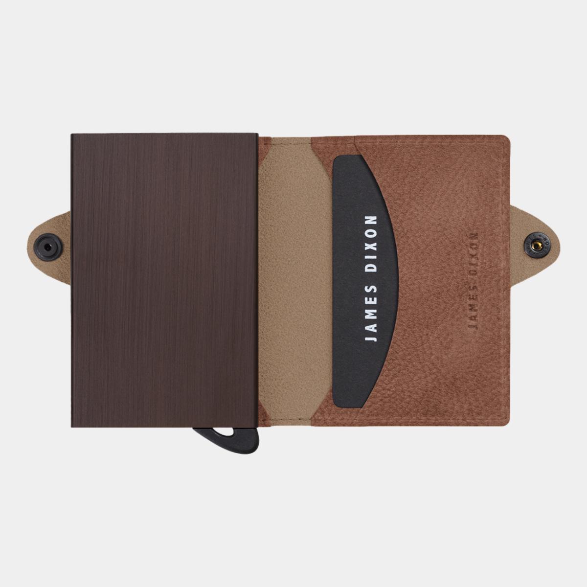 jd0206 james dixon boton grace havana brown wallet open