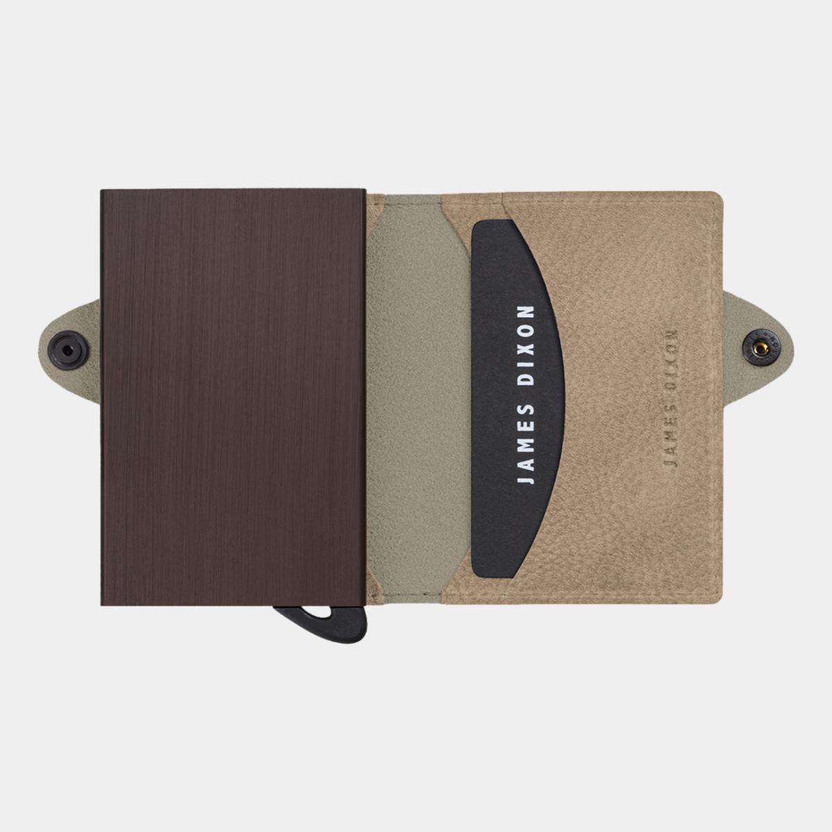 jd0207 james dixon boton grace taupe wallet open