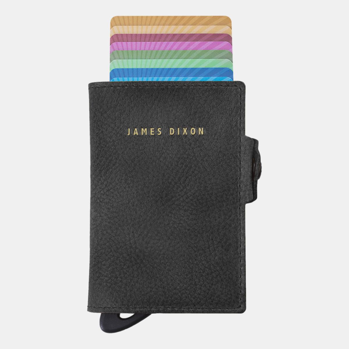 jd0210 james dixon boton grace black gold coin pocket wallet front
