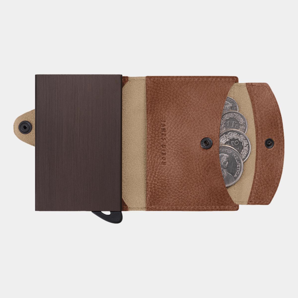 jd0212 james dixon boton grace havana brown coin pocket wallet coins