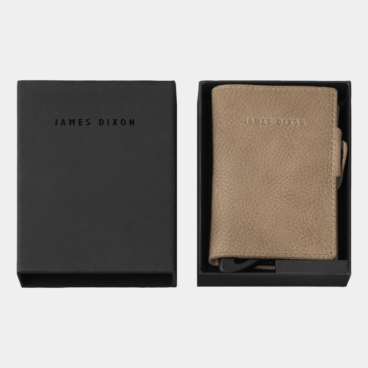 jd0213 james dixon boton grace taupe coin pocket wallet box