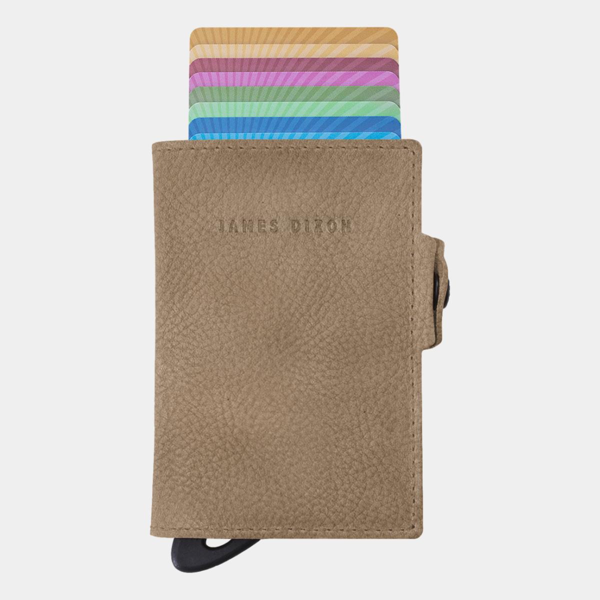 jd0213 james dixon boton grace taupe coin pocket wallet front
