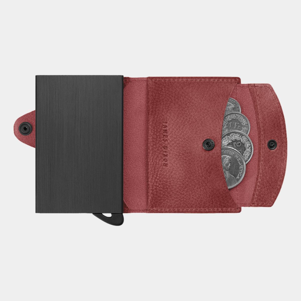 jd0214 james dixon boton grace rosewood red coin pocket wallet coins