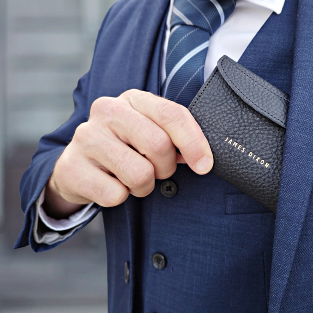 Black/Gold - Grace - Monedero - Solapa - Cartera