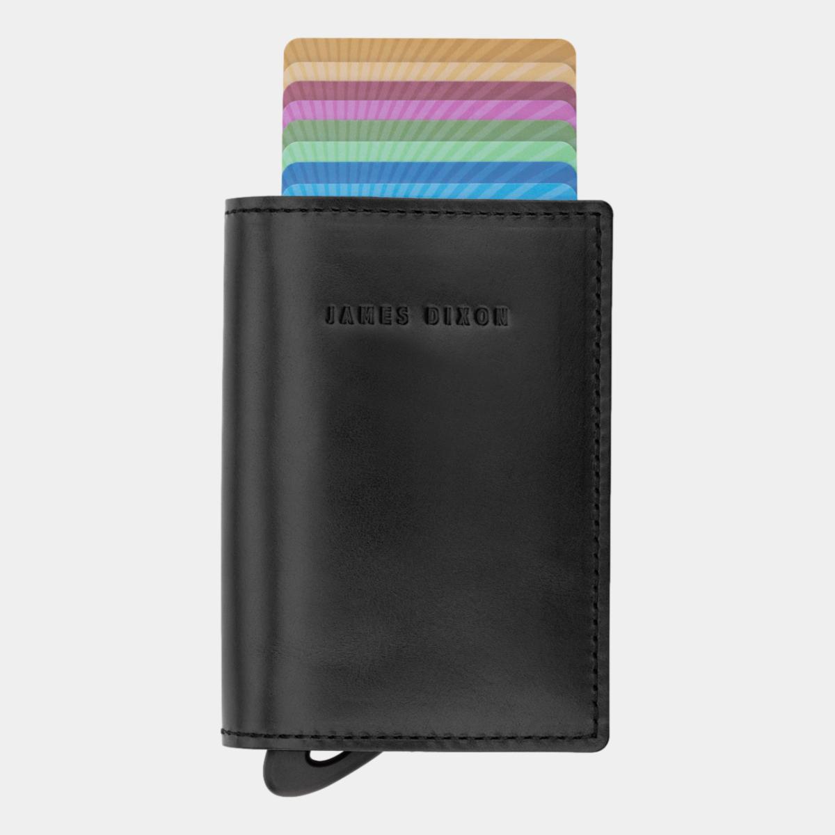 jd0221 james dixon puro classic black devil red wallet front