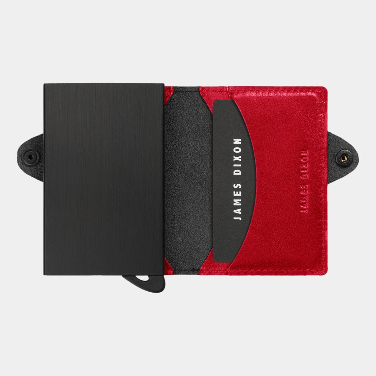 jd0222 james dixon boton classic black devil red wallet open