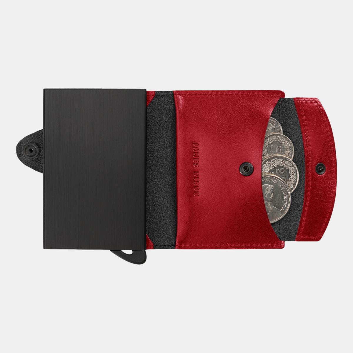 jd0224 james dixon boton classic black devil red coin pocket wallet coins