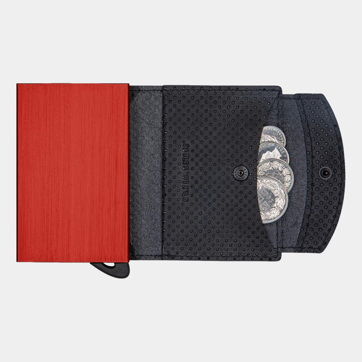 jd0228 james dixon puro racing black scarlet coin pocket wallet coins