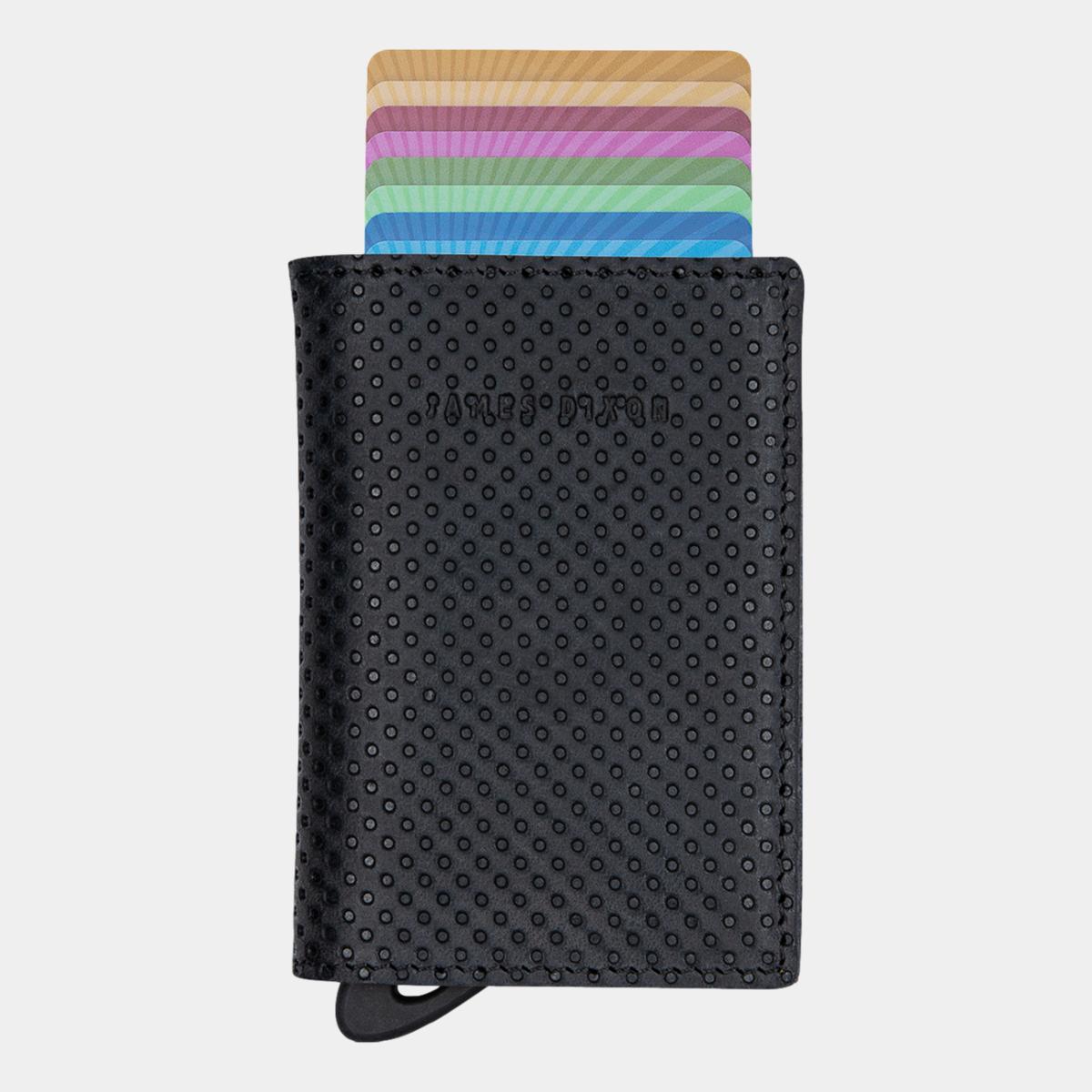 jd0228 james dixon puro racing black scarlet coin pocket wallet front