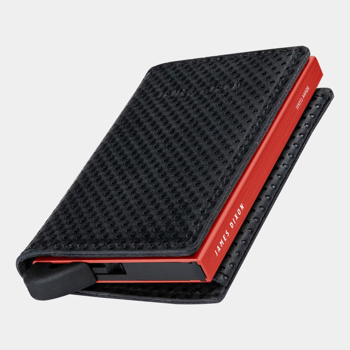 Black/Scarlet - Racing - Münzfach - Portemonnaie