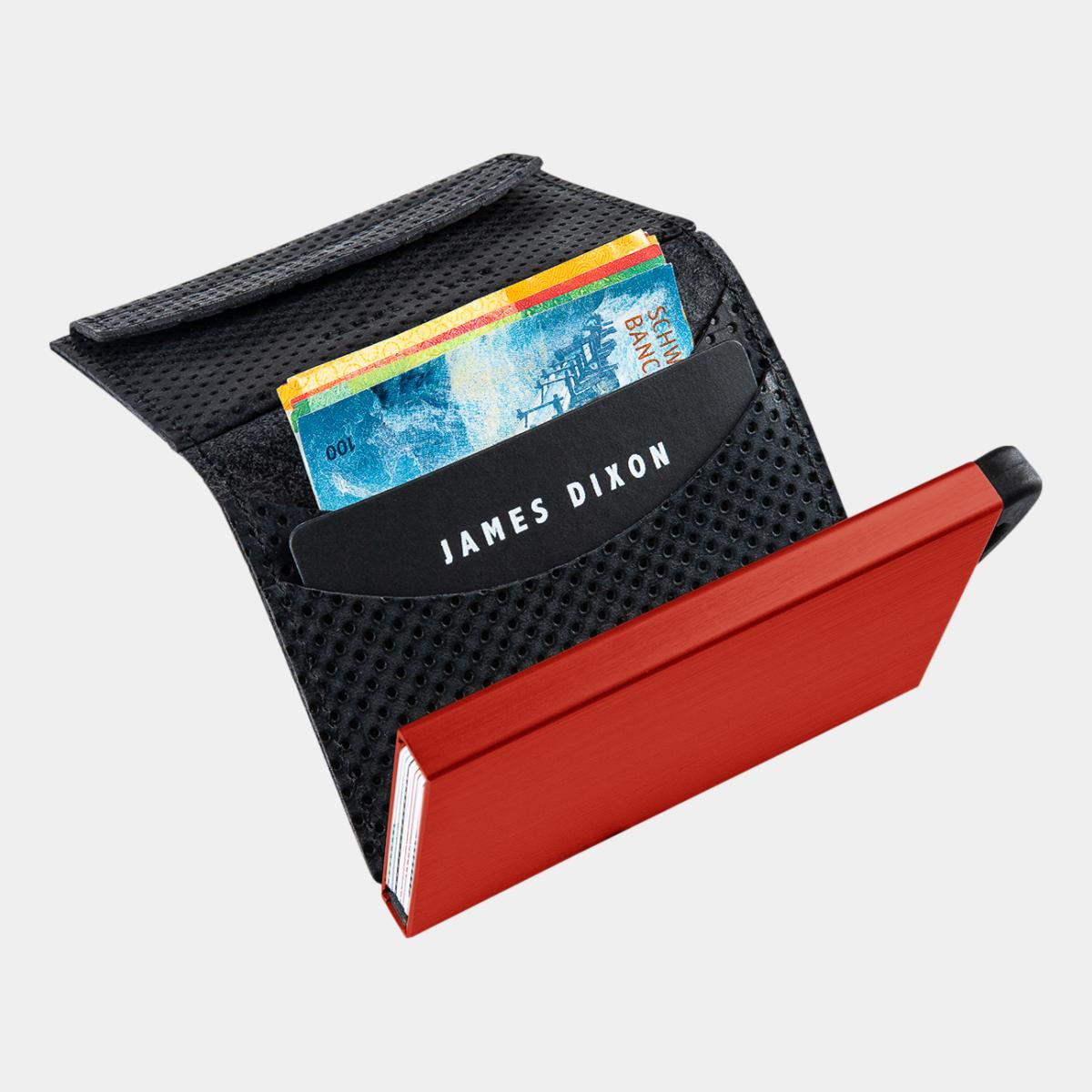 jd0228 james dixon puro racing black scarlet coin pocket wallet notes