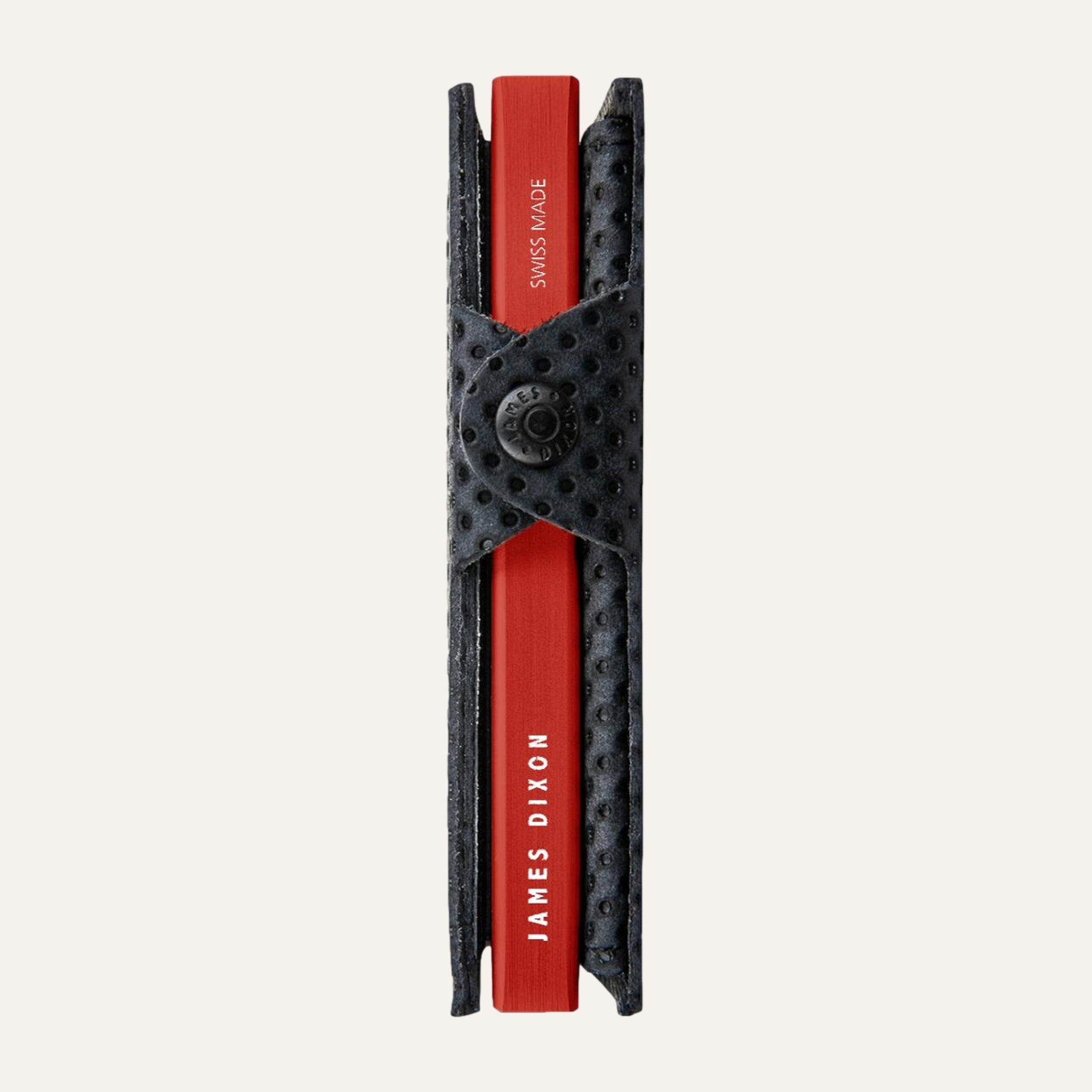 Black/Scarlet - Racing - Münzfach - Knopf - Portemonnaie