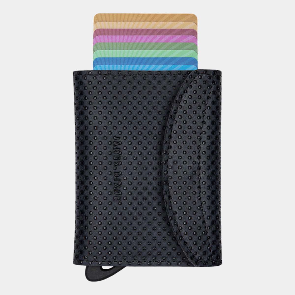 jd0230 james dixon grande racing black scarlet coin pocket wallet front