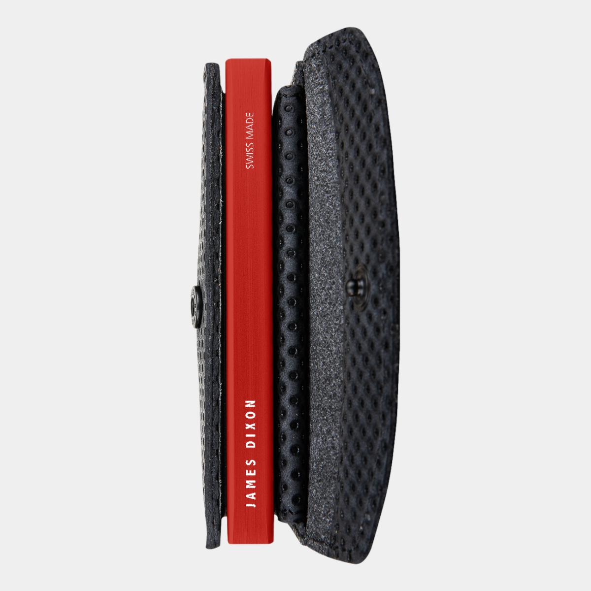 jd0230 james dixon grande racing black scarlet coin pocket wallet side