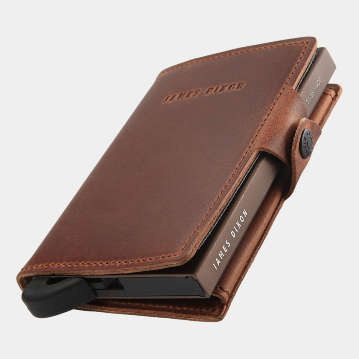 Havana Brown - Vintage - Monedero - Botón - Cartera