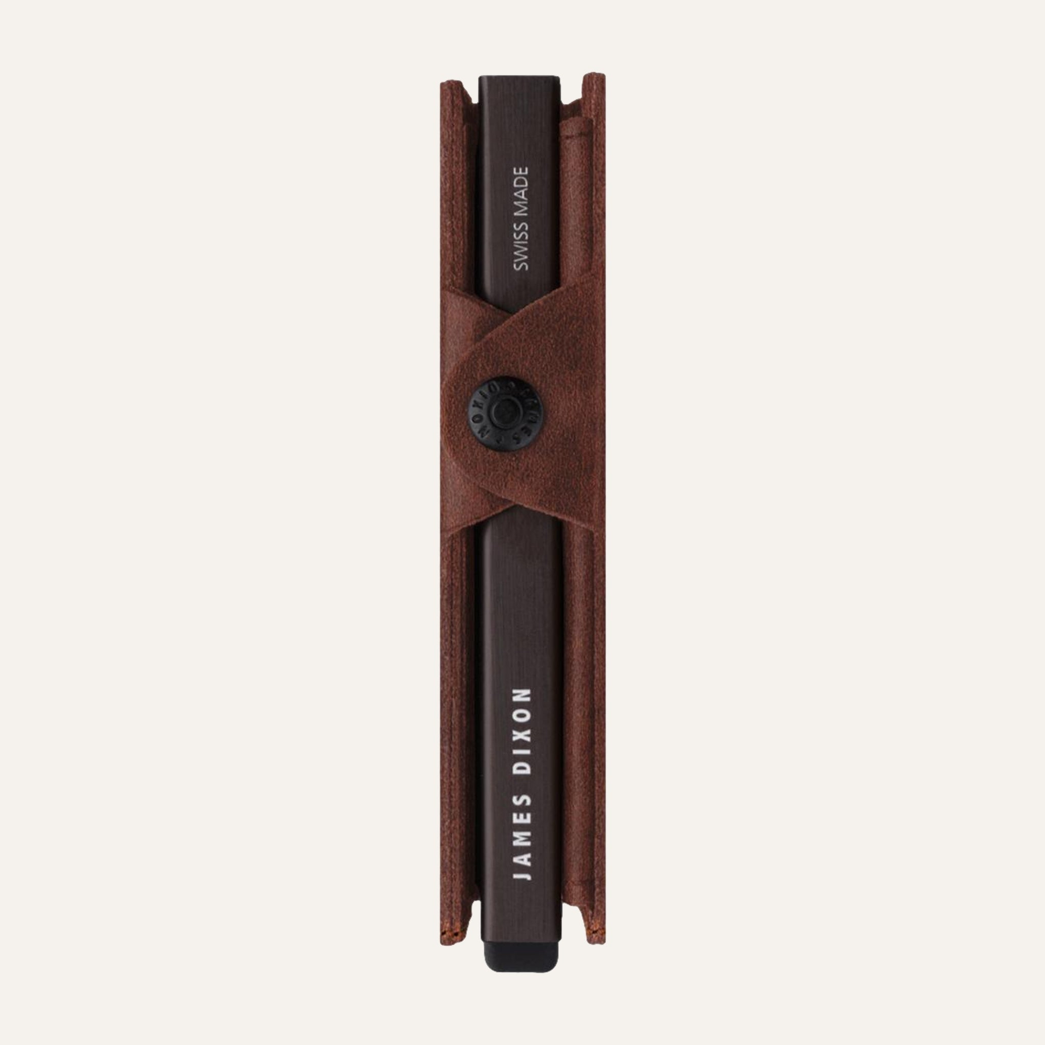 Brown Havana - Vintage - Coin Pocket - Snap - Wallet