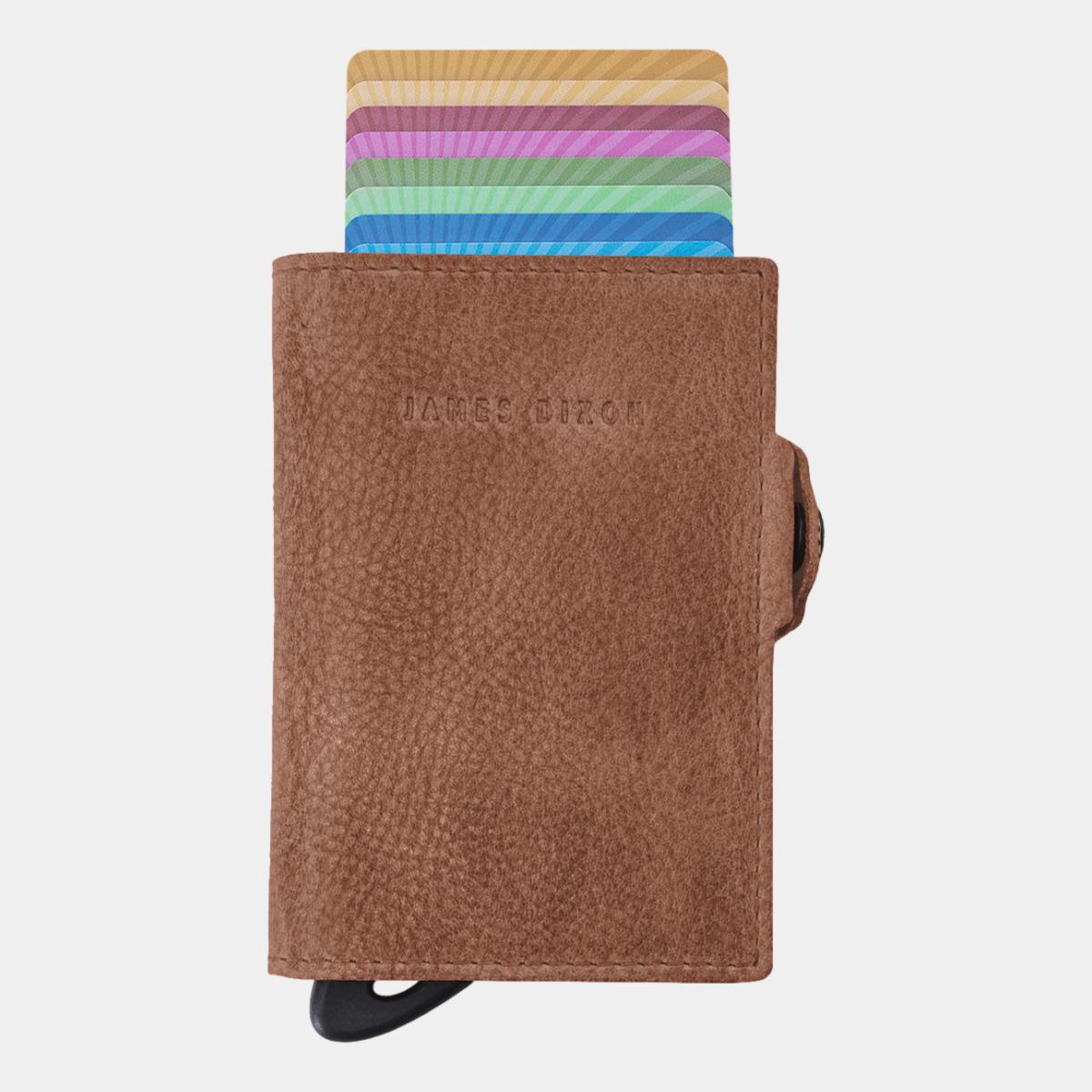 jd0266 james dixon boton grace havana brown gold wallet front
