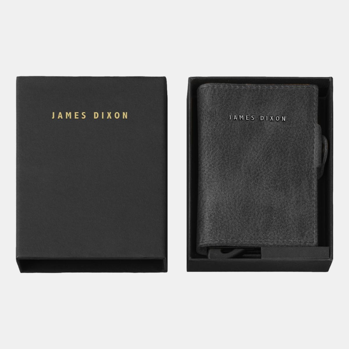 jd0286 james dixon boton grace black silver wallet box