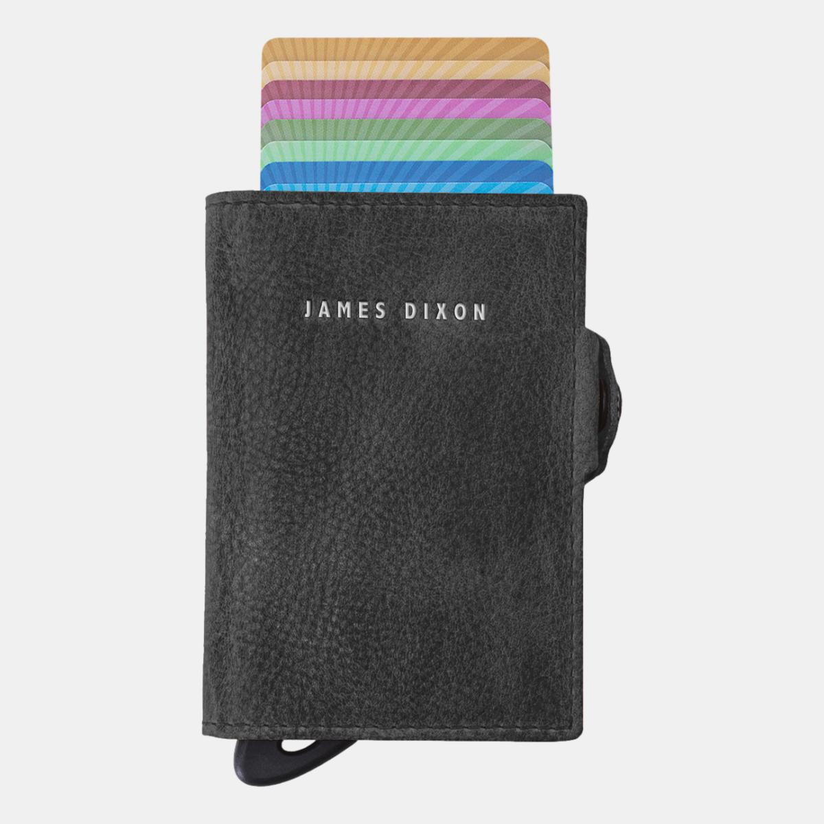 jd0286 james dixon boton grace black silver wallet front