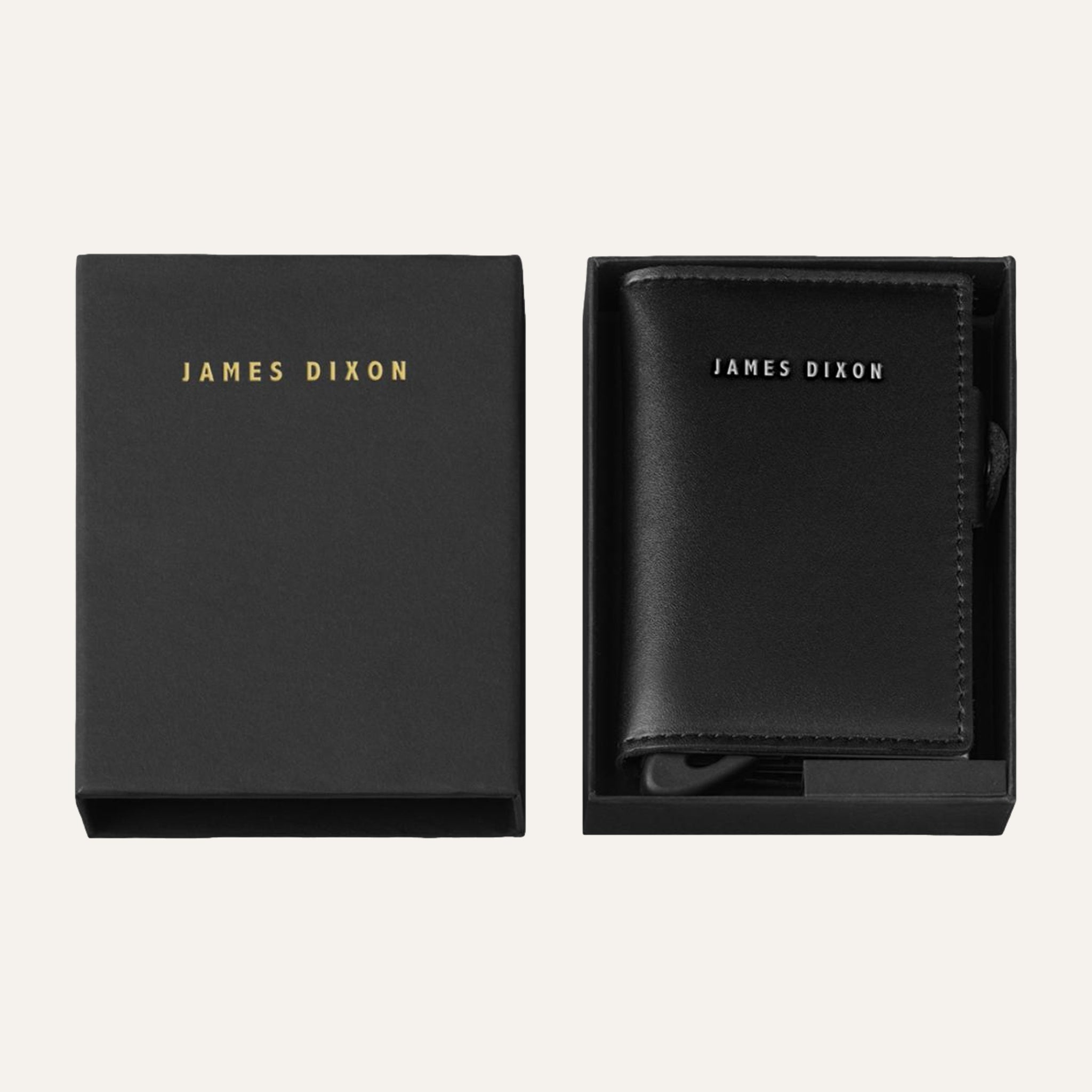 Black/Silver - One - Coin Pocket - Snap - Wallet