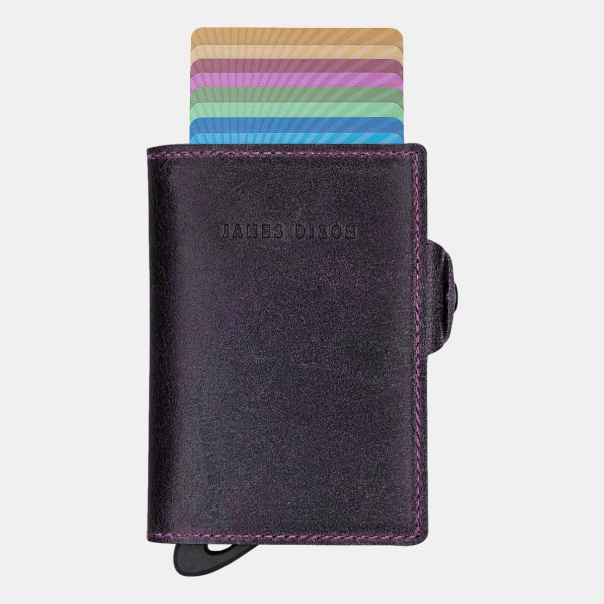 jd0290 jamed dixon boton raw purple coin pocket wallet front