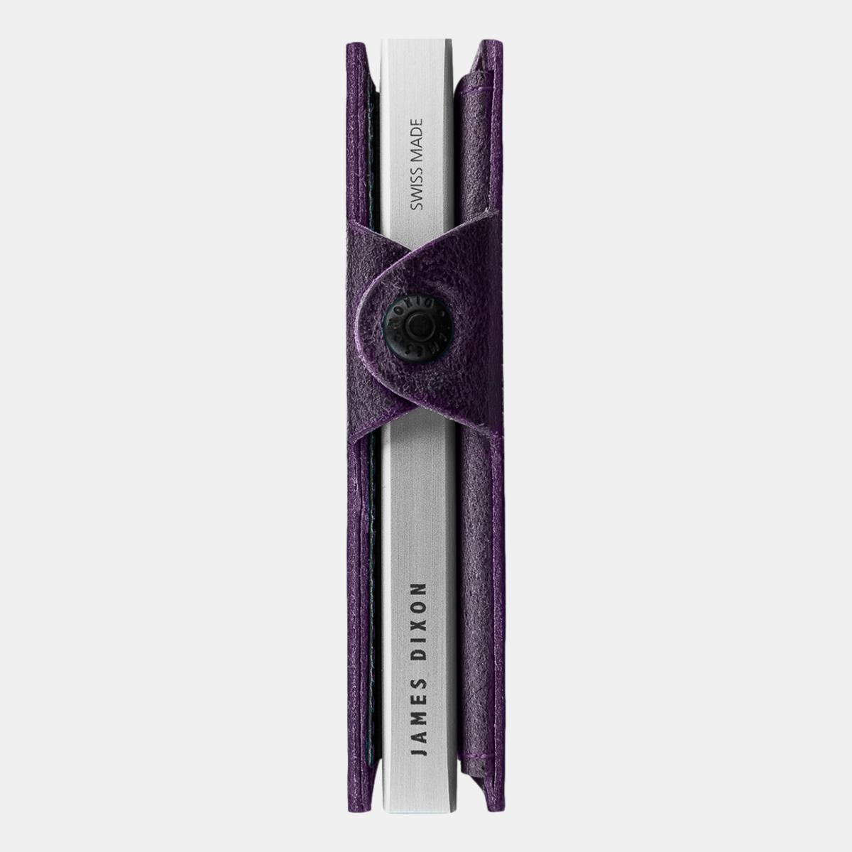 jd0290 jamed dixon boton raw purple coin pocket wallet side