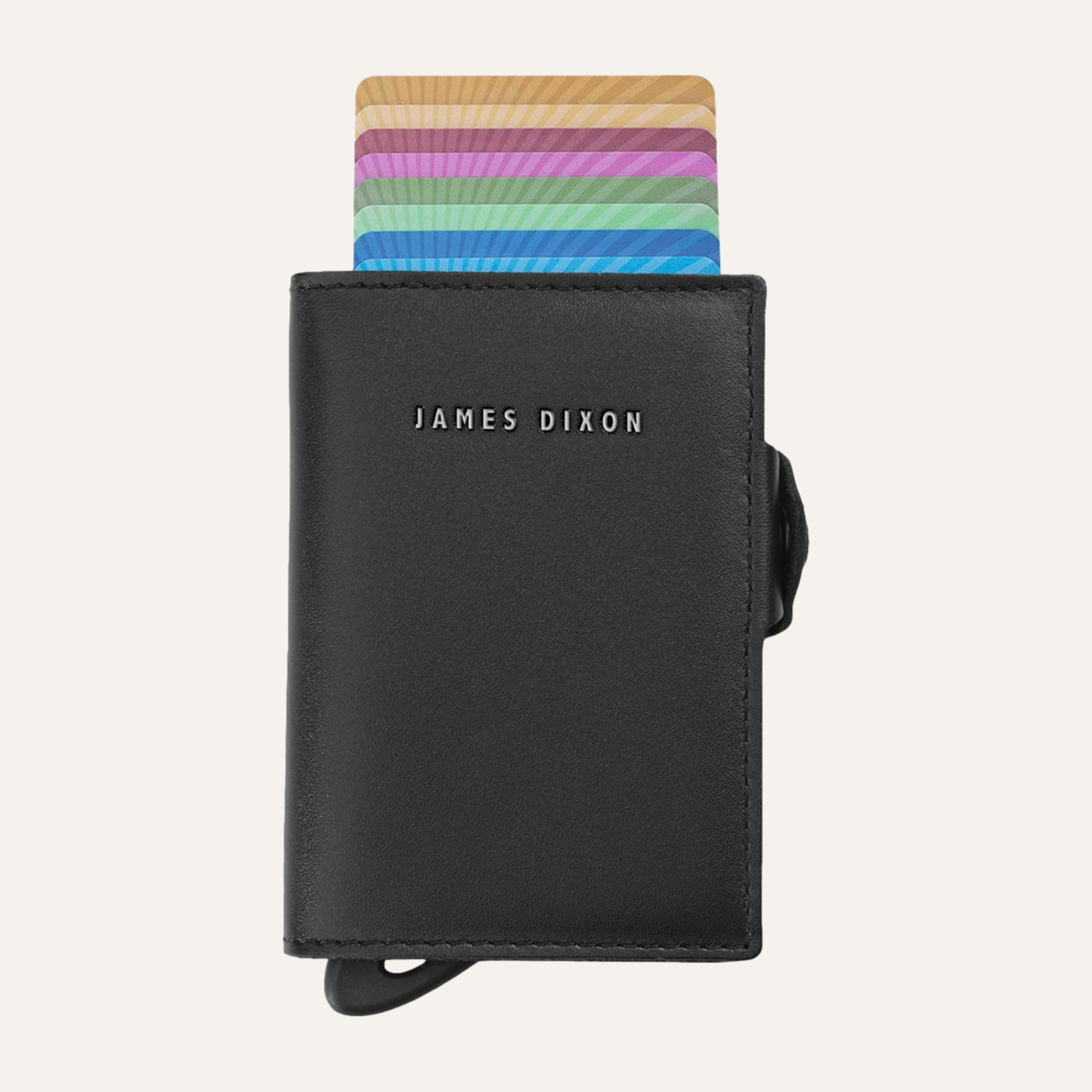 Black/Silver - One - Knopf - Portemonnaie