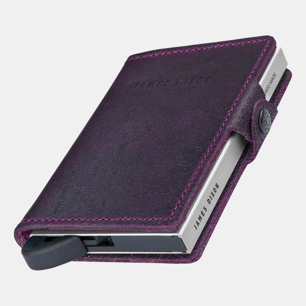 Purple - Raw - Botón - Cartera