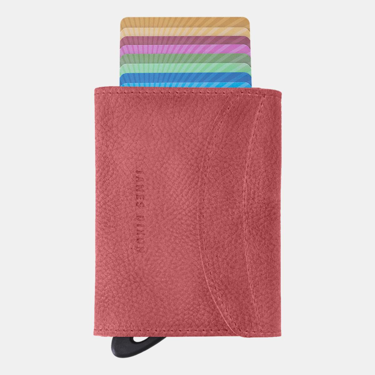 jd0299 james dixon grande grace coral pink coin pocket wallet front