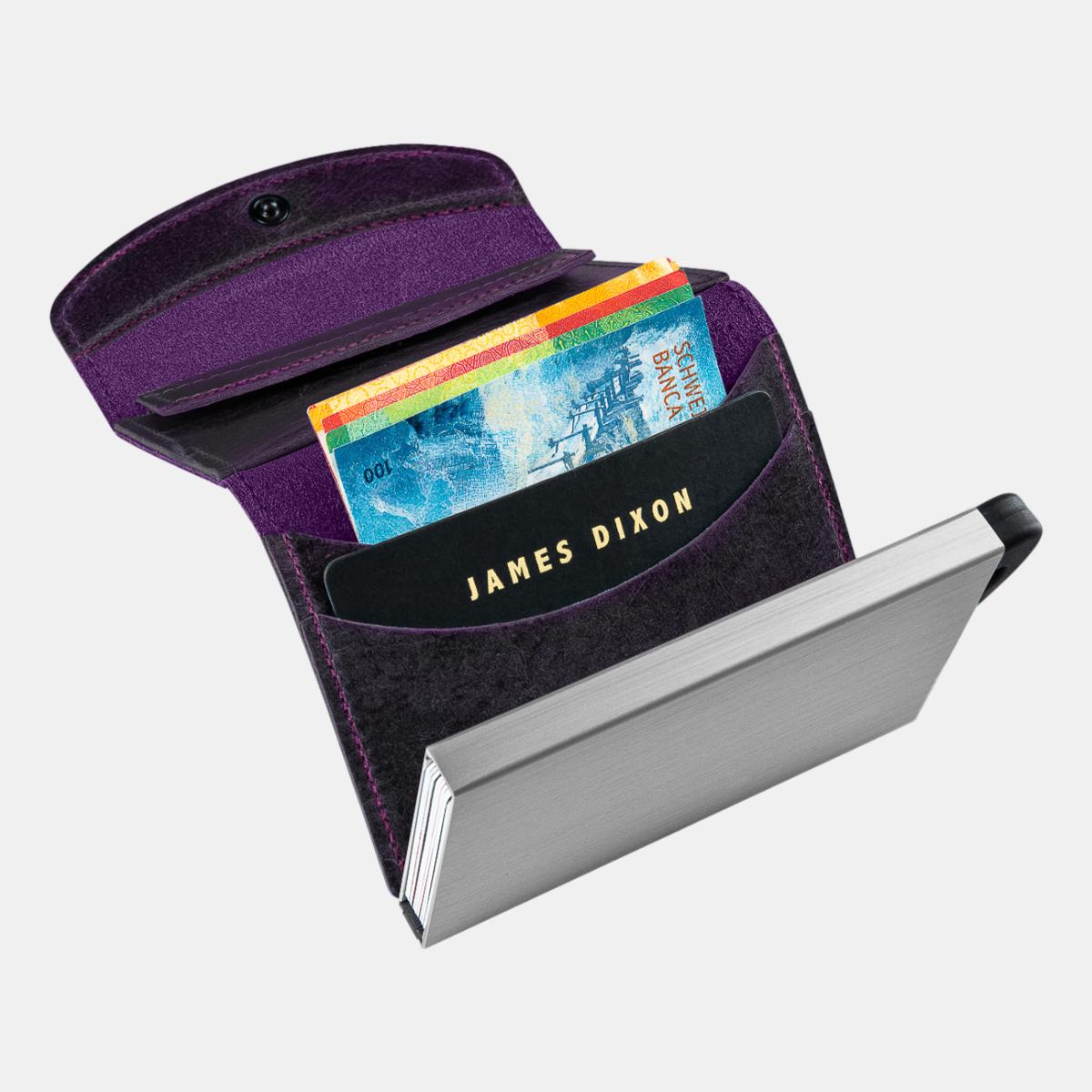 jd0303 james dixon grande raw purple coin pocket wallet notes