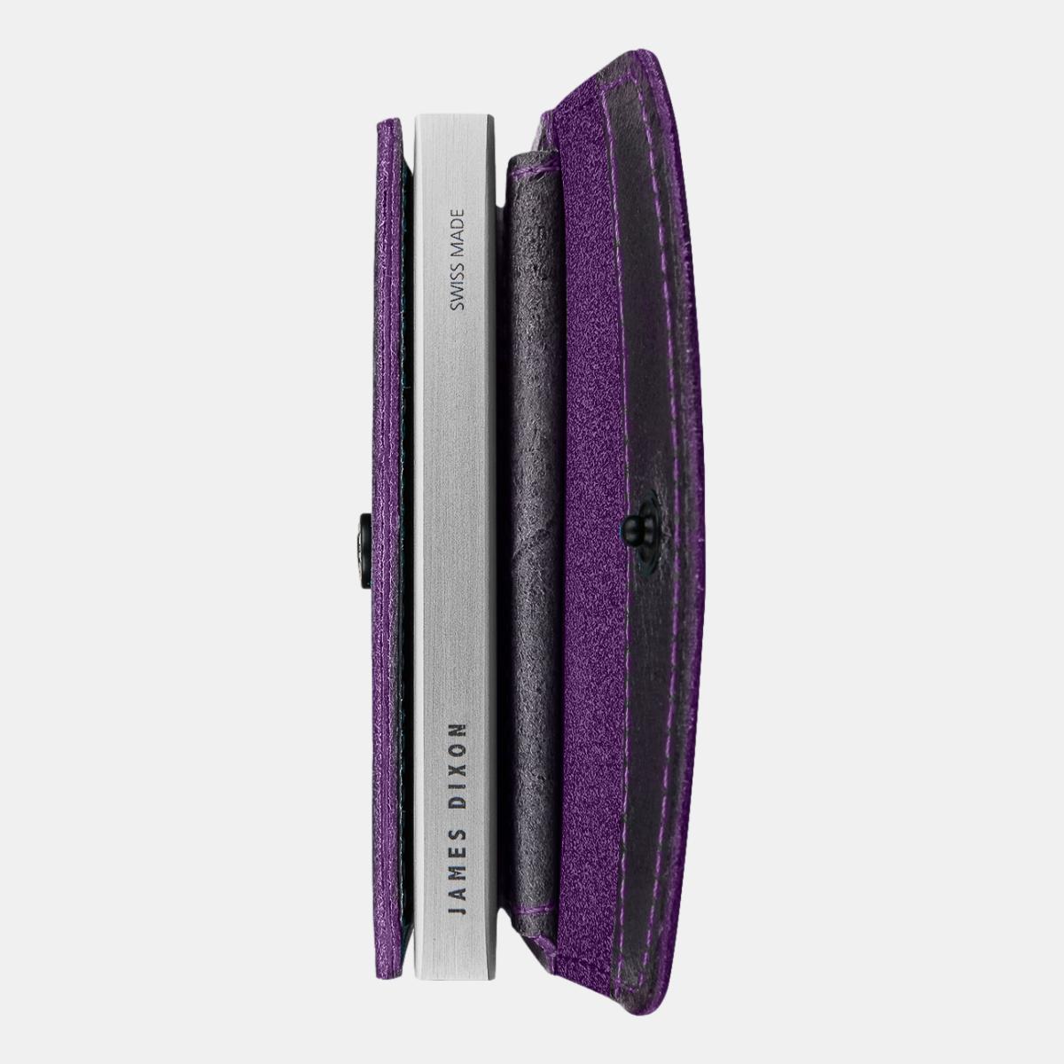 jd0303 james dixon grande raw purple coin pocket wallet side