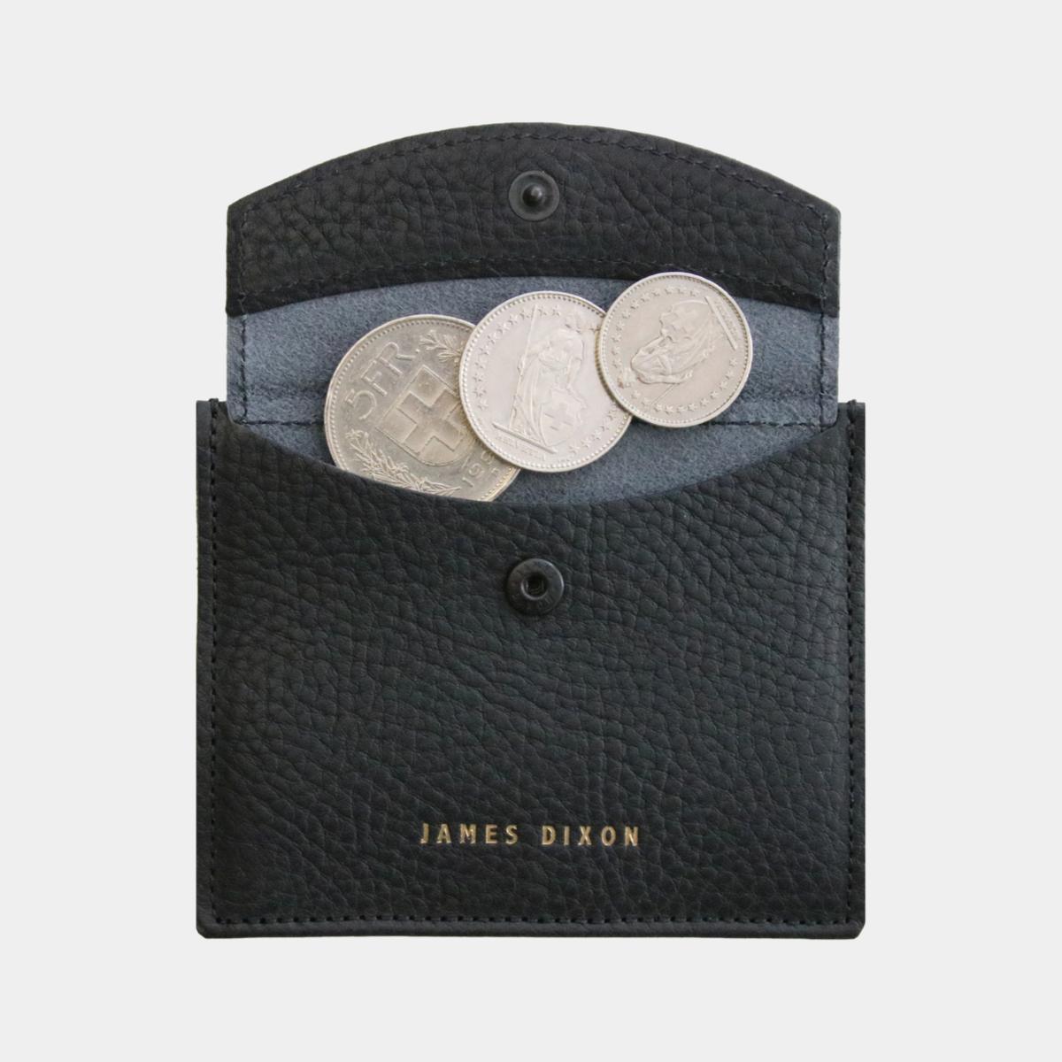 jd0308 james dixon poco grace black coin pocket wallet coins