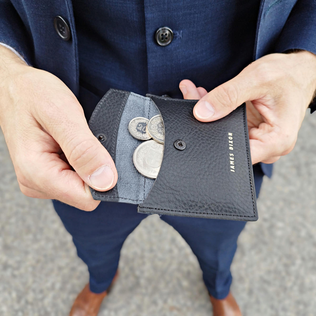 Black - Grace - Monedero - Cardholder