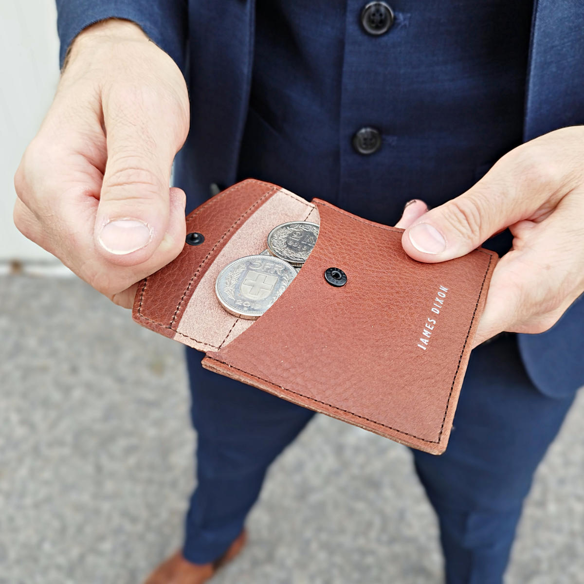 Cacao Brown - Grace - Monedero - Tarjetero