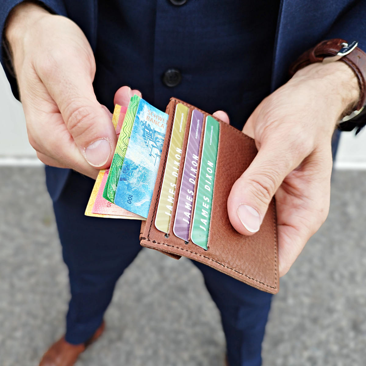 Cacao Brown - Grace - Monedero - Tarjetero