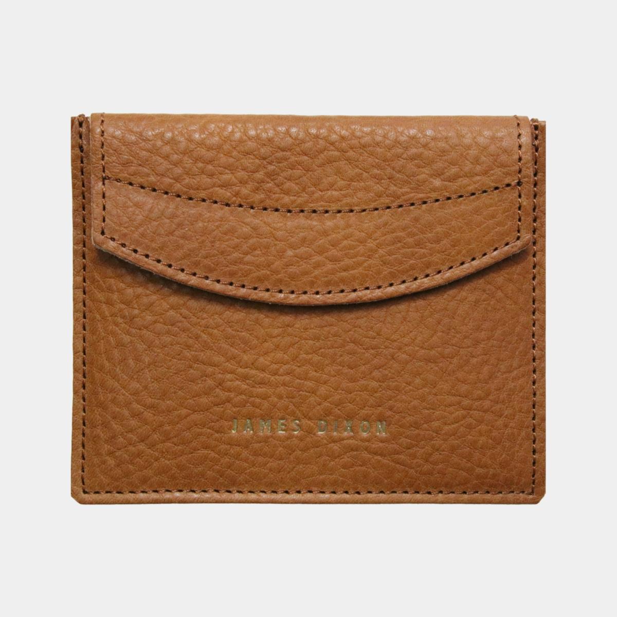 jd0310 james dixon poco grace havana brown coin pocket wallet front