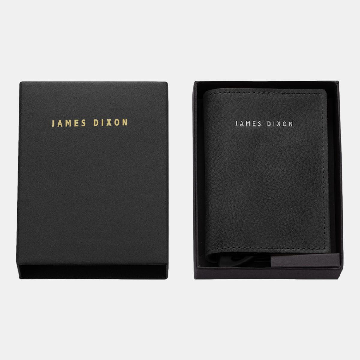 jd0311 james dixon puro grace black silver wallet box