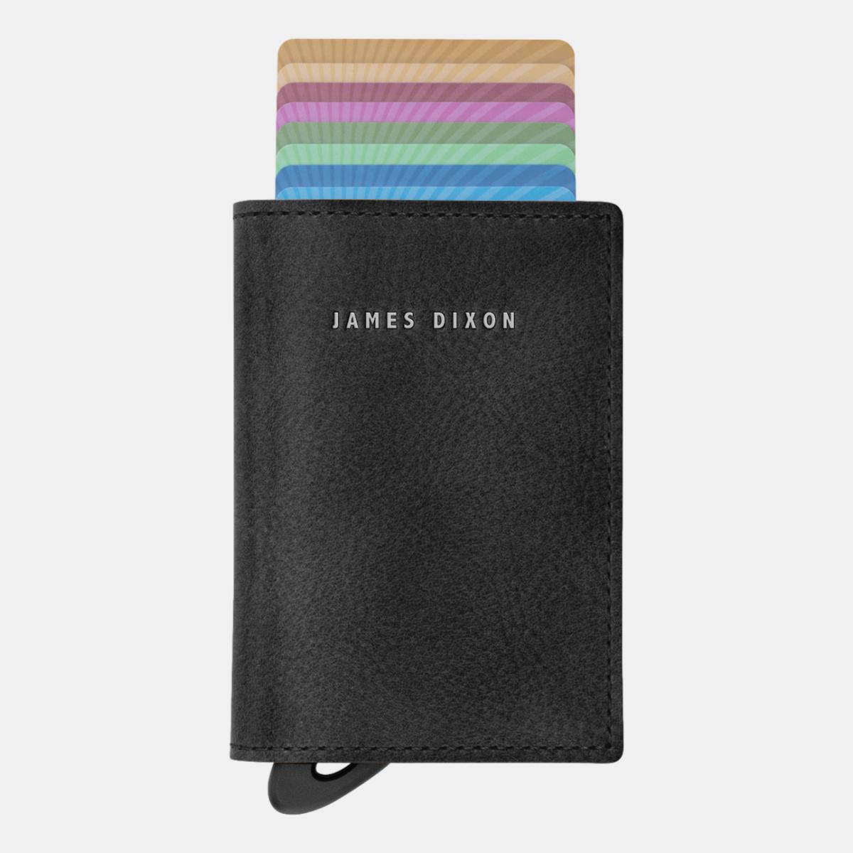 jd0311 james dixon puro grace black silver wallet front