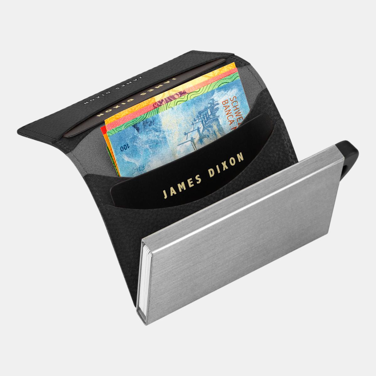 jd0311 james dixon puro grace black silver wallet notes