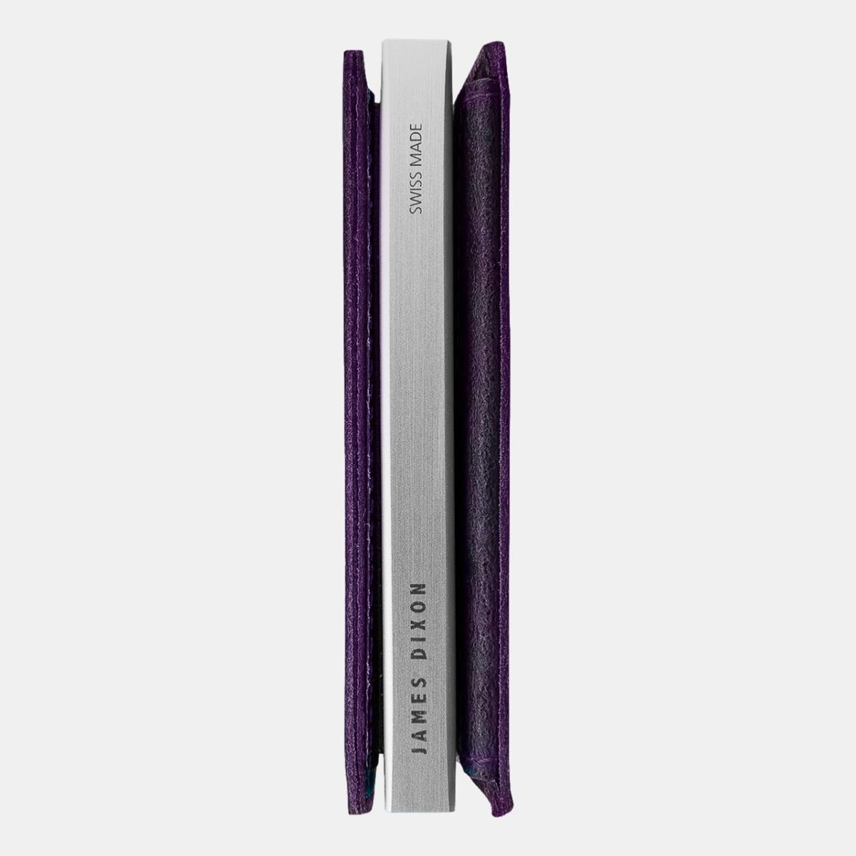 jd0315 james dixon puro raw purple coin pocket wallet side