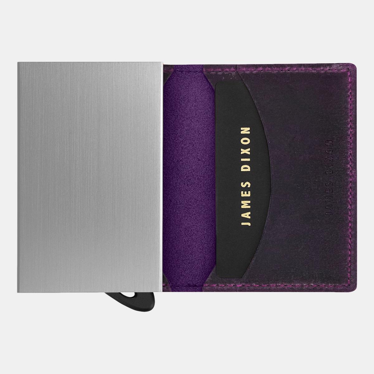 jd0317 james dixon puro raw purple wallet open
