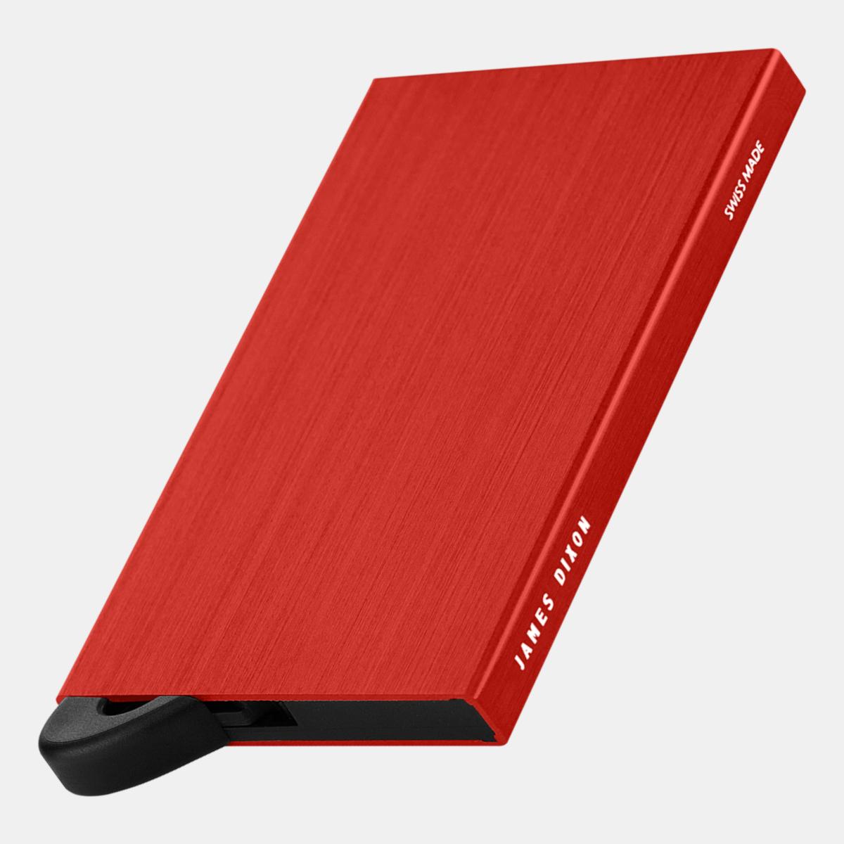 jd0319 james dixon solo scarlet card holder inclined
